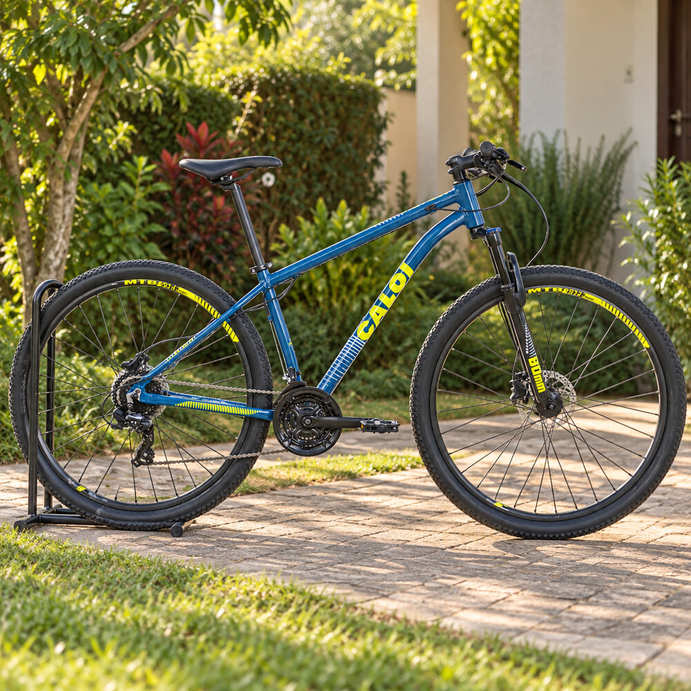 Bicicleta Caloi Aspen aro 29 azul