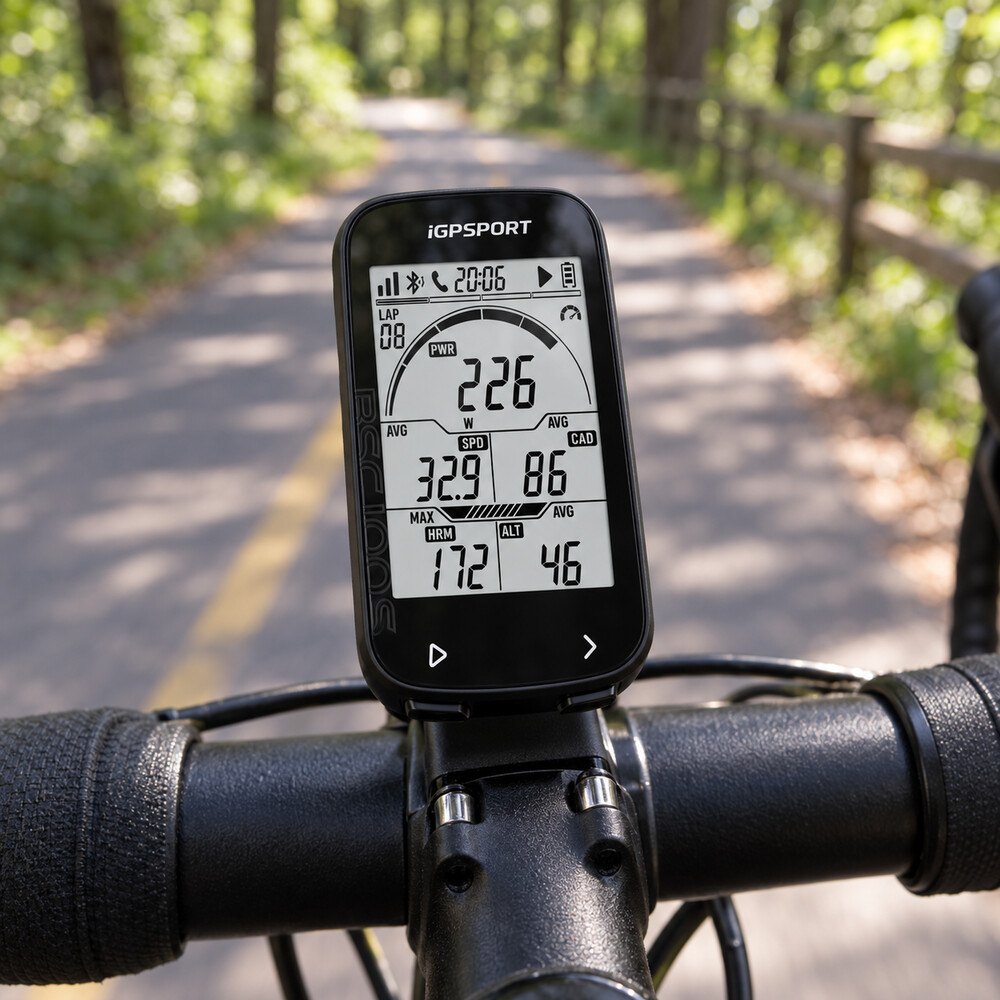 Ciclocomputador iGPSPORT BSC100S preto