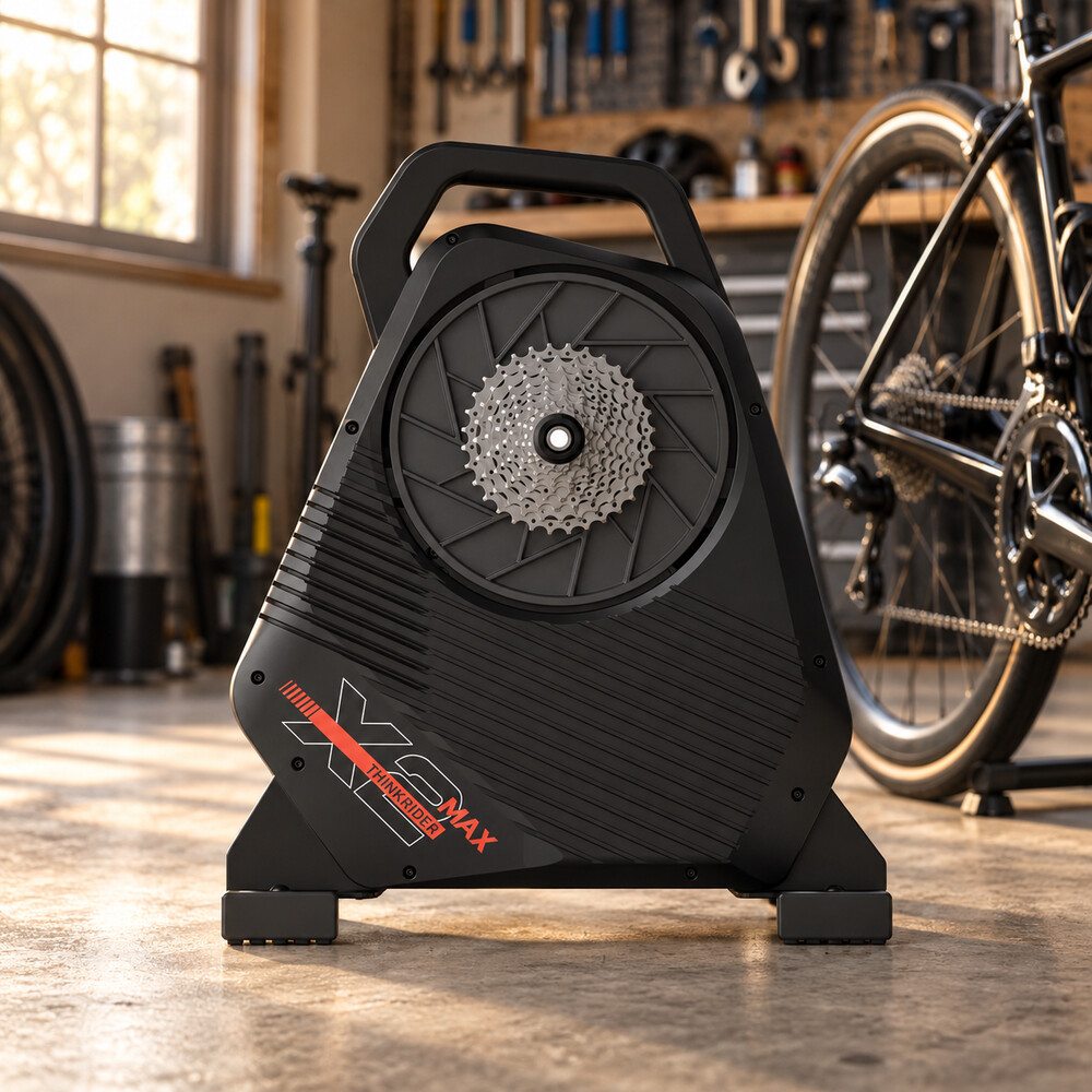 Rolo de treino inteligente ThinkRider X2Max preto